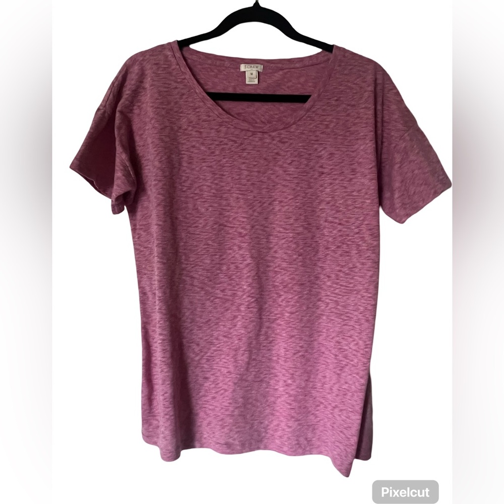 J.Crew Pink Loose t-shirt medium